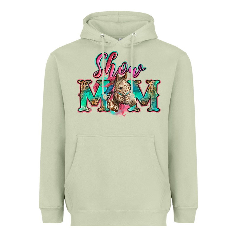 Show Mom Horse Heavyweight Hoodie by Zillion Design Studio | Teevron