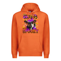 Carrot sweet and spooky halloween cow Premium Hoodie - Jasminsmagicworld
