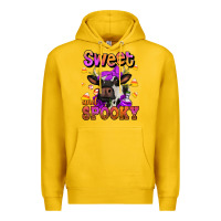 Lemon sweet and spooky halloween cow Premium Hoodie - Jasminsmagicworld