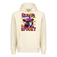 Sandshell sweet and spooky halloween cow Premium Hoodie - Jasminsmagicworld