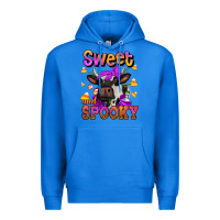 True Royal sweet and spooky halloween cow Premium Hoodie - Jasminsmagicworld