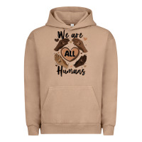 Pigment Burro we are all humans Urban Hoodie - MaliasSmallBusiness