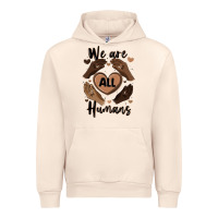 Sandshell we are all humans Urban Hoodie - MaliasSmallBusiness