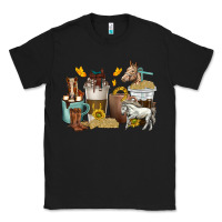 Black coffee cups horses Classic Tee - texasbilliewilder