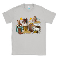 Moon Dust coffee cups horses Classic Tee - texasbilliewilder