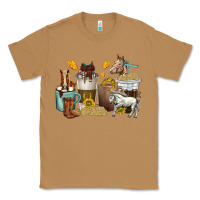 Coffee Cups Horses Classic Tee | Teevron