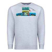 Heather Grey reel great dad  libbey glass Premium Sweatshirt - HRA Design Shop