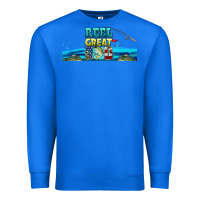 True Royal reel great dad  libbey glass Premium Sweatshirt - HRA Design Shop
