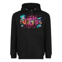 Black small business mama Heavyweight Hoodie - Zillion Design Studio