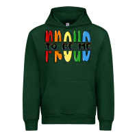 Forest Green proud to be me Urban Hoodie - MaliasSmallBusiness