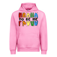 Fuchsia Pink proud to be me Urban Hoodie - MaliasSmallBusiness