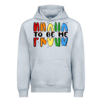 Heather Grey proud to be me Urban Hoodie - MaliasSmallBusiness