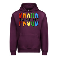 Mauve Wine proud to be me Urban Hoodie - MaliasSmallBusiness
