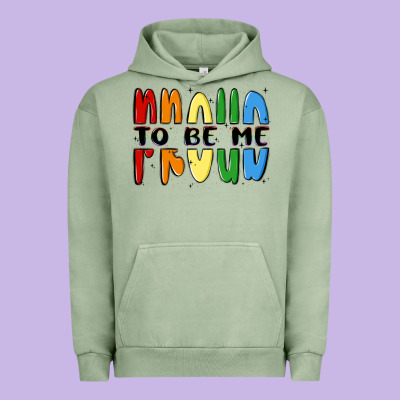 Proud To Be Me Urban Hoodie Designed By Maliassmallbusiness