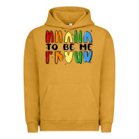 Pigment Peanut Butter proud to be me Urban Hoodie - MaliasSmallBusiness