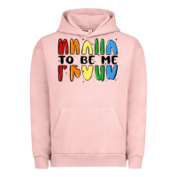 Pigment Salmon proud to be me Urban Hoodie - MaliasSmallBusiness