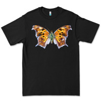 Black Question Mark Butterfly Premium Tee - LillyAllenDesigns