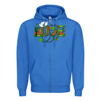 True Royal st patricks day love nurse Zipper Hoodie - RanaPortraitStore