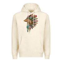 Tofu indian leopard headdress Premium Hoodie - BarkalooDesign