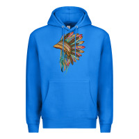 True Royal indian leopard headdress Premium Hoodie - BarkalooDesign