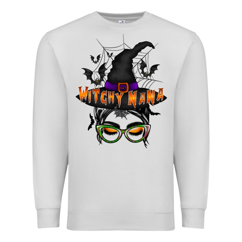 Witchy Nana Premium Sweatshirt by RacoonDesign | Teevron