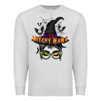 Dove Grey witchy nana Premium Sweatshirt - RacoonDesign