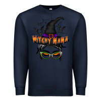 Navy witchy nana Premium Sweatshirt - RacoonDesign