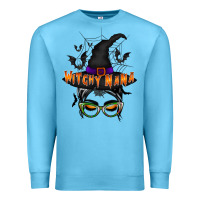 Ocean Blue witchy nana Premium Sweatshirt - RacoonDesign