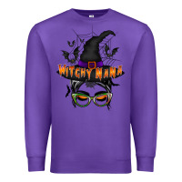 Purple witchy nana Premium Sweatshirt - RacoonDesign