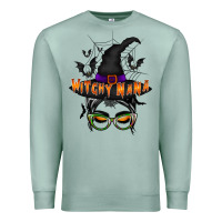 Seafoam witchy nana Premium Sweatshirt - RacoonDesign