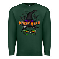 Sports Green witchy nana Premium Sweatshirt - RacoonDesign