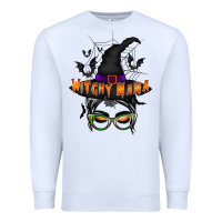 White witchy nana Premium Sweatshirt - RacoonDesign
