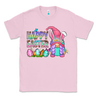 Bubblegum Pink happy easter gnomes Classic Tee - Zillion Design Studio