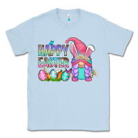 Dusty Blue happy easter gnomes Classic Tee - Zillion Design Studio