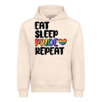 Sandshell eat sleep pride repeat Urban Hoodie - MaliasSmallBusiness
