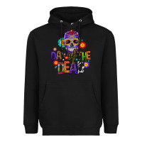 Black day of the dead mexico Heavyweight Hoodie - CTS Tumbler Store