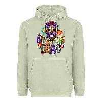 Matcha day of the dead mexico Heavyweight Hoodie - CTS Tumbler Store