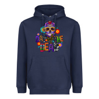 Navy day of the dead mexico Heavyweight Hoodie - CTS Tumbler Store