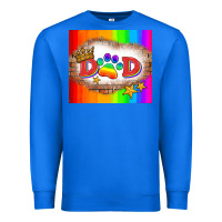 True Royal lgbtq dad and paw Premium Sweatshirt - HRA Design Shop