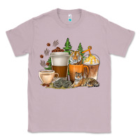 Coffee Cups Tiger With Coffee Beans Classic Tee | Teevron