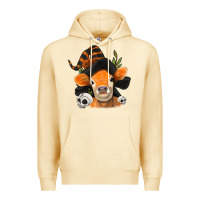 Pina Colada halloween witch cow Premium Hoodie - Jasminsmagicworld