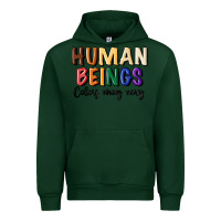 Forest Green human beings colors may vary Urban Hoodie - MaliasSmallBusiness