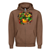 Chestnut juneteenth lips Zipper Hoodie - Zillion Design Studio