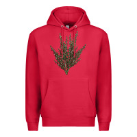 Cardinal Botanical Sagebrush Illustrations Premium Hoodie - LillyAllenDesigns