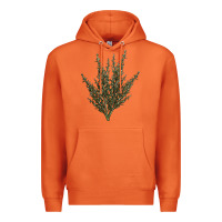 Carrot Botanical Sagebrush Illustrations Premium Hoodie - LillyAllenDesigns