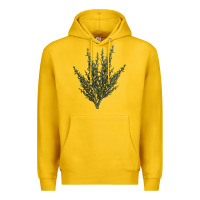 Lemon Botanical Sagebrush Illustrations Premium Hoodie - LillyAllenDesigns