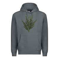 Rock Botanical Sagebrush Illustrations Premium Hoodie - LillyAllenDesigns