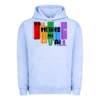 Pigment Grape Ice y'all means all y'all Urban Hoodie - MaliasSmallBusiness