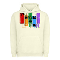 Pigment Pistachio y'all means all y'all Urban Hoodie - MaliasSmallBusiness