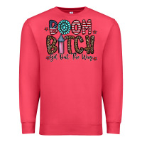 Cardinal boom bitch Premium Sweatshirt - CowhideDigitalArt